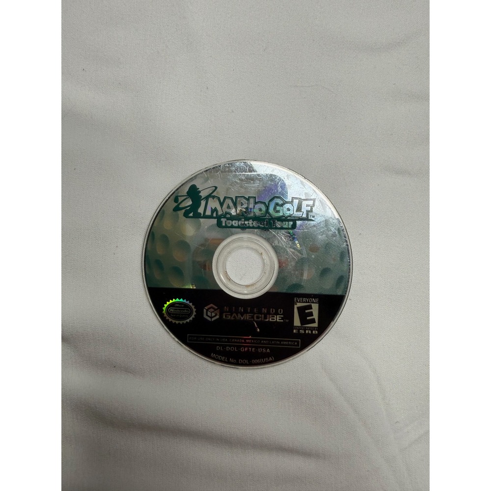 Mario Golf Toadstool Tour Nintendo GameCube NGC Disc Only DOL-006(USA)